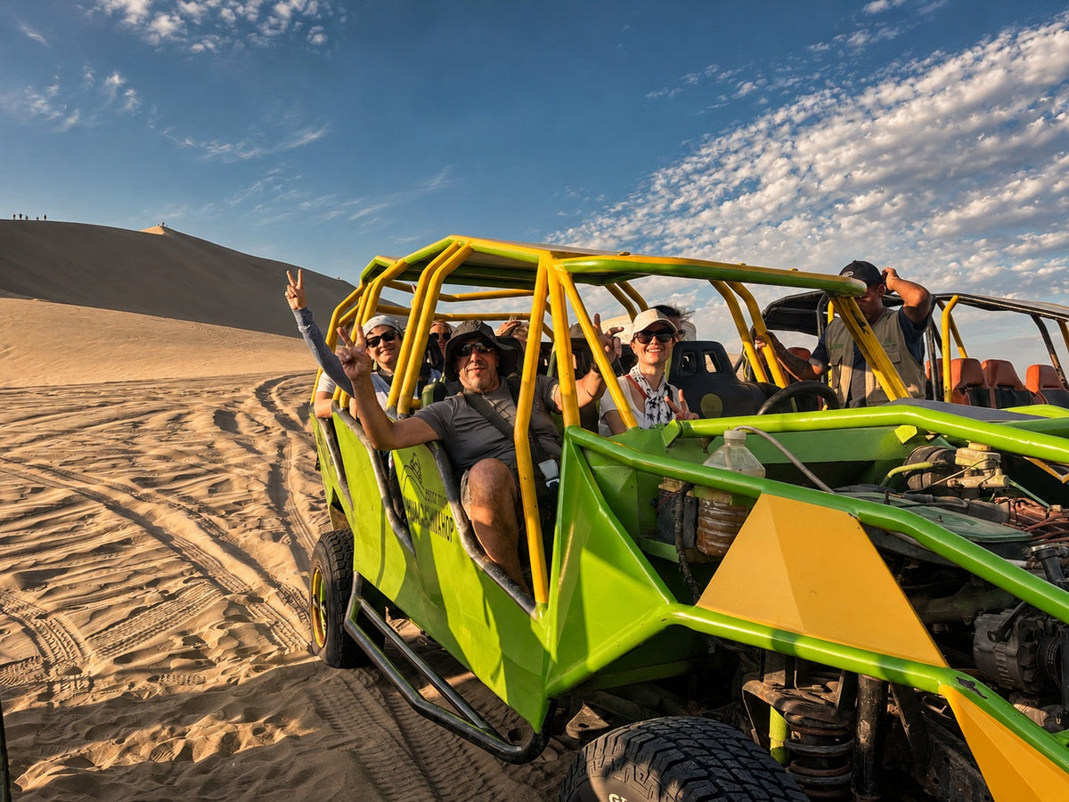 Desde Huacachina: Buggy en Huacachina al Atardecer