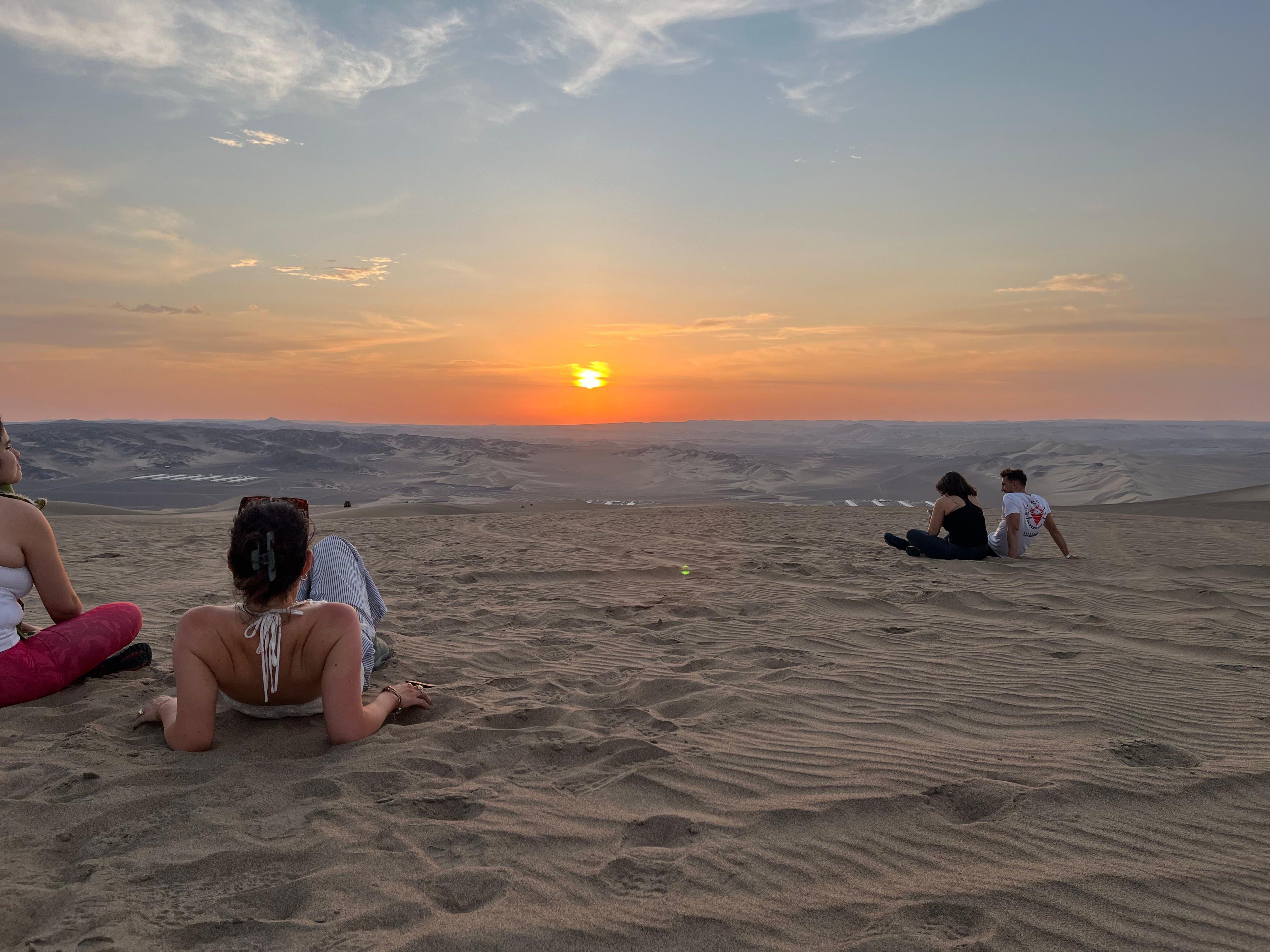 Desde Huacachina: Buggy en Huacachina al atardecer