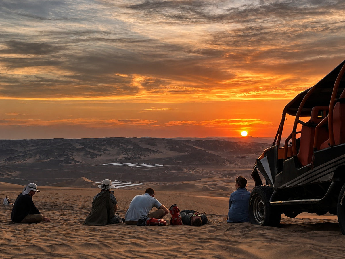 Desde Huacachina: Buggy en Huacachina al Atardecer