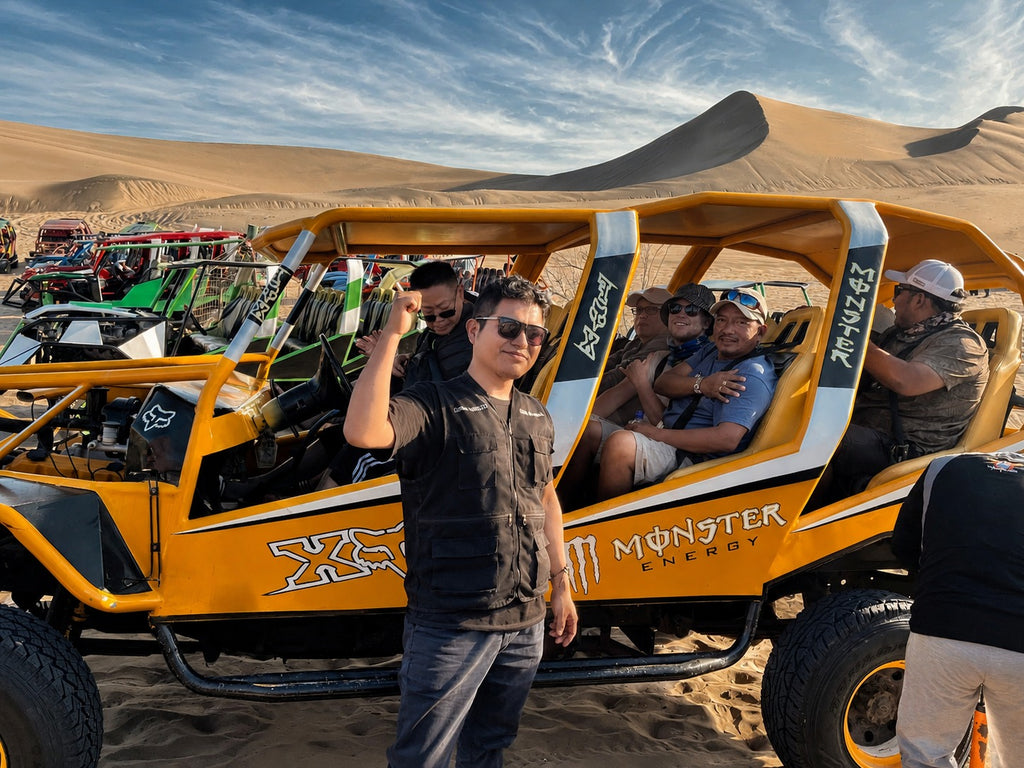 Desde Huacachina: Buggy en Huacachina al Atardecer